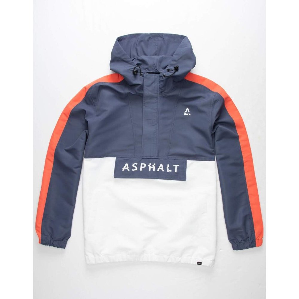 ASPHALT NEW WAVE MEN'S ANORAK JACKET